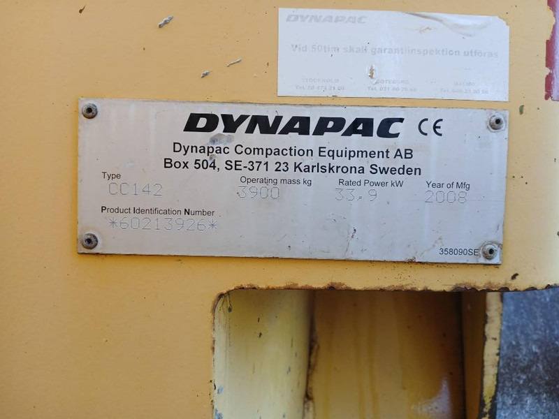 Каток Dynapac CC142, ''SÅLD'': фото 16