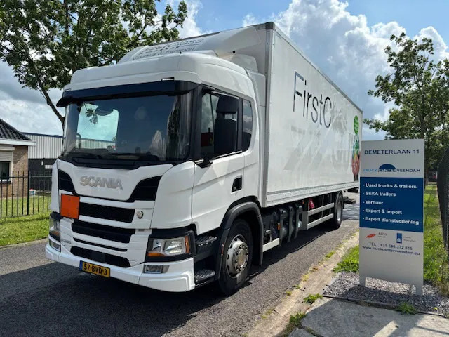 Scania P280 Closed box taillift 2000 kg Fuel CNG - Грузовик с закрытым кузовом: фото 1 Scania P280 Closed box taillift 2000 kg Fuel CNG - Грузовик с закрытым кузовом: фото 1