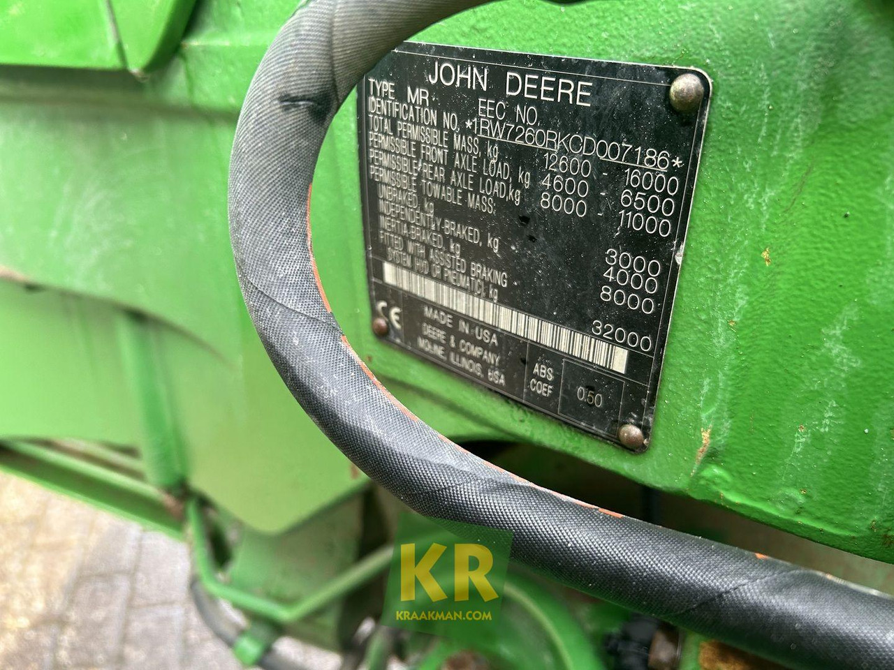 John Deere 7260R - Трактор: фото 3 John Deere 7260R - Трактор: фото 3