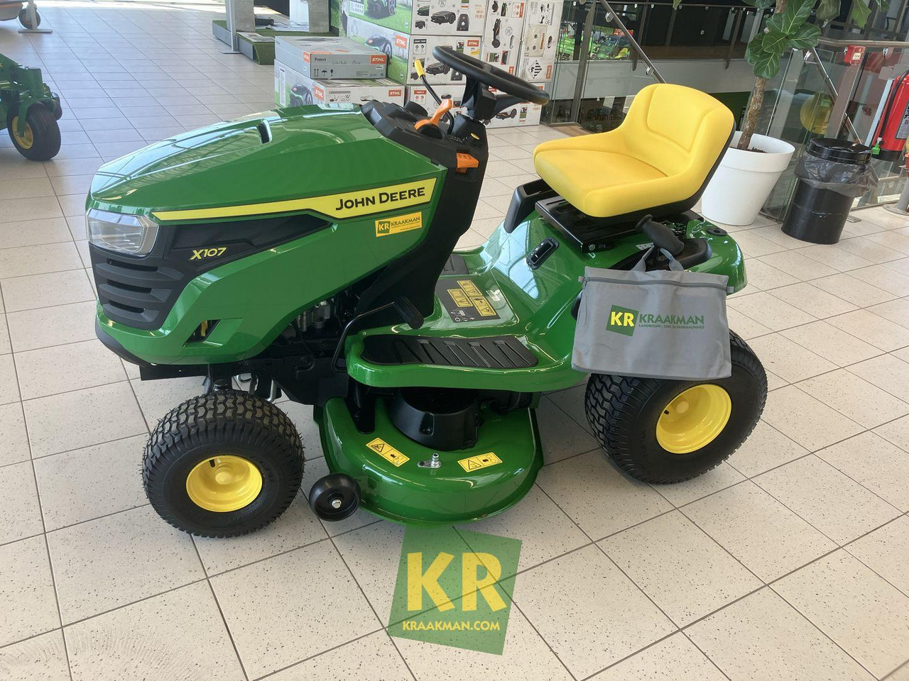John Deere X107 - Газонокосилка: фото 5 John Deere X107 - Газонокосилка: фото 5