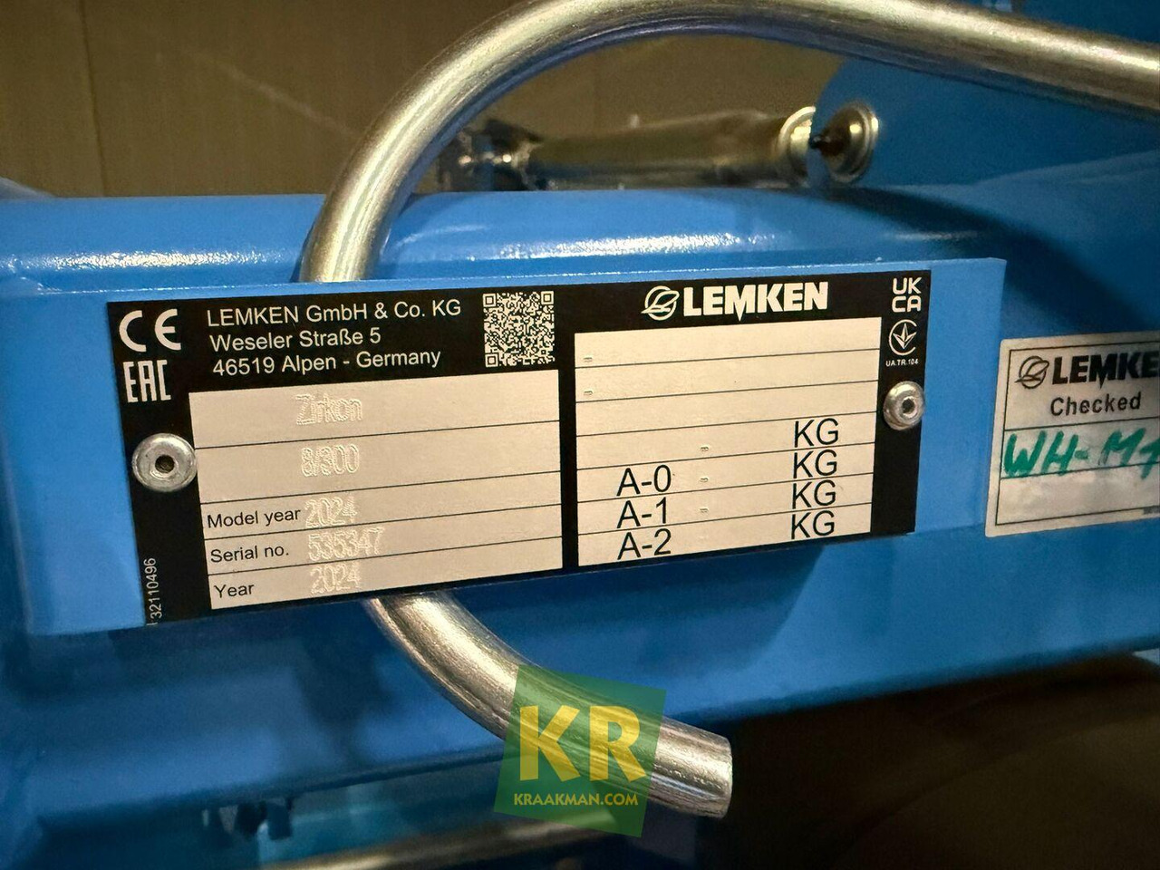 Lemken Zirkon 8 - Борона: фото 5 Lemken Zirkon 8 - Борона: фото 5