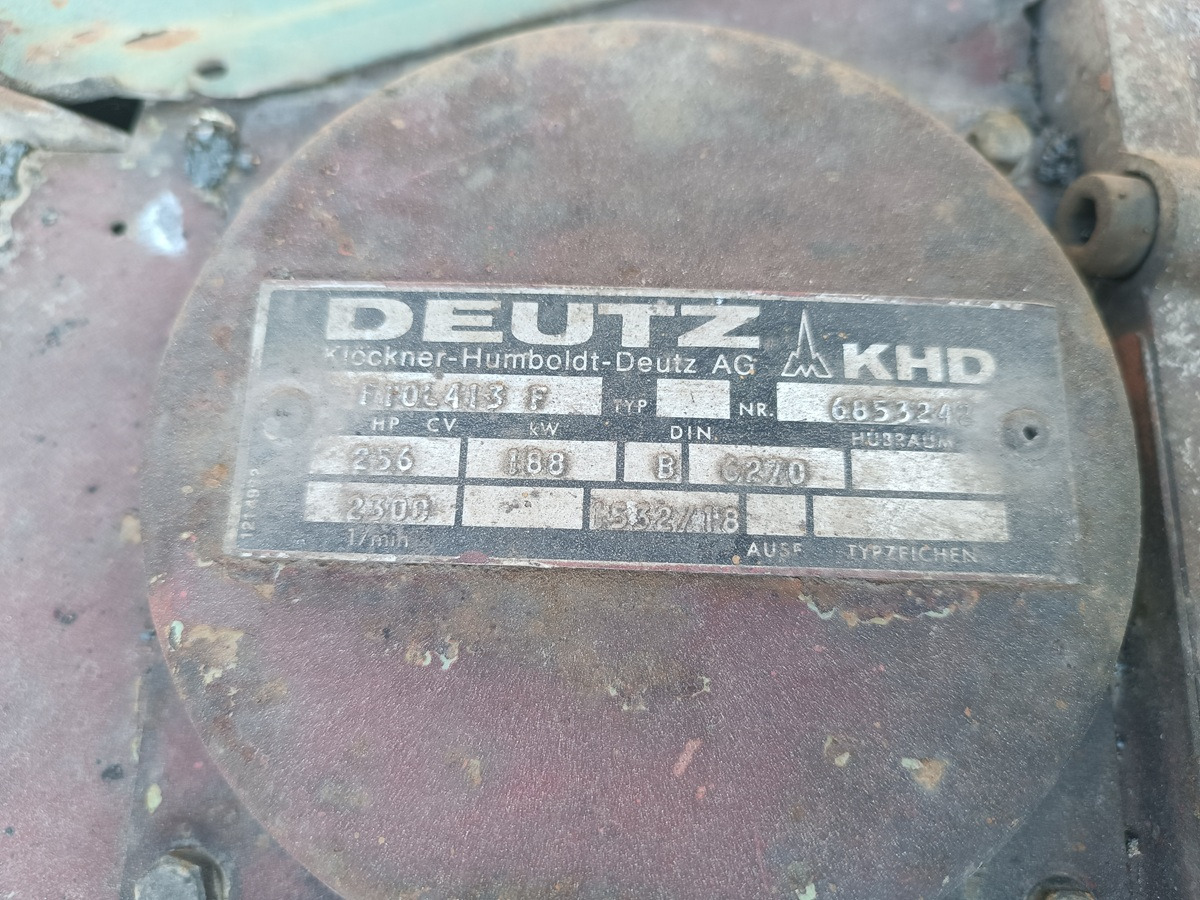 DEUTZ F 10 L 413 F F10L413F 256 HP / 305 HP - Двигатель и запчасти для Промышленного оборудования: фото 5 DEUTZ F 10 L 413 F F10L413F 256 HP / 305 HP - Двигатель и запчасти для Промышленного оборудования: фото 5