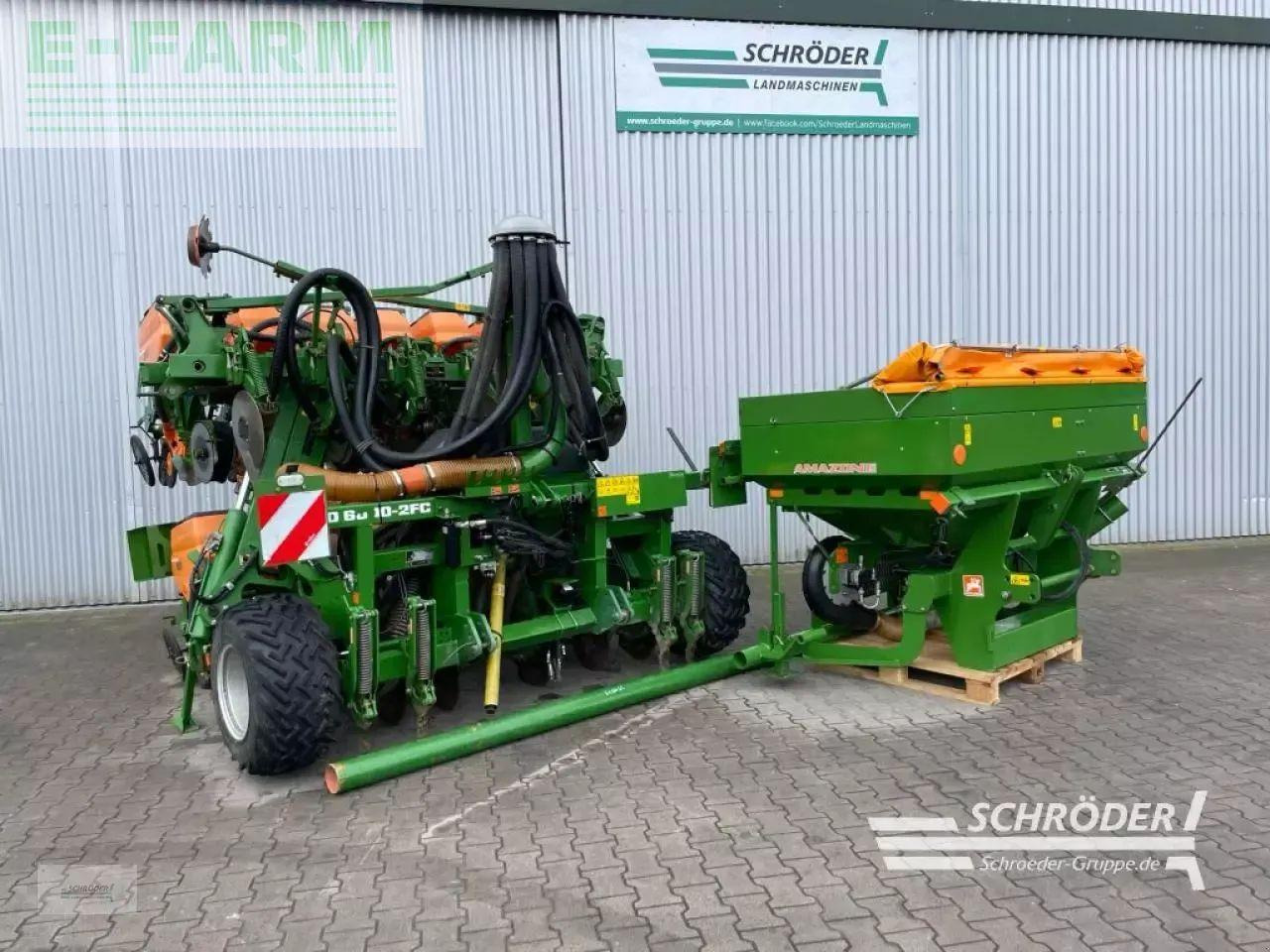 Amazone ed 6000-2fc + fronttank - Сеялка точного высева: фото 1 Amazone ed 6000-2fc + fronttank - Сеялка точного высева: фото 1