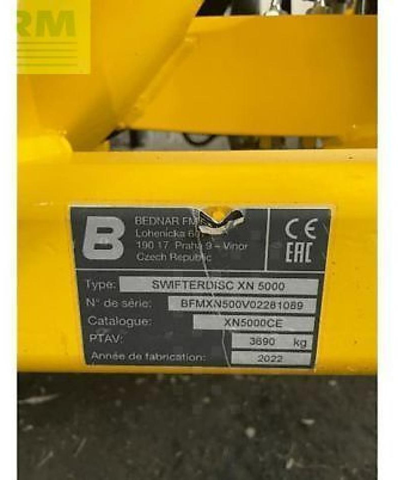 Bednar swifter xn5000 - Культиватор: фото 3 Bednar swifter xn5000 - Культиватор: фото 3