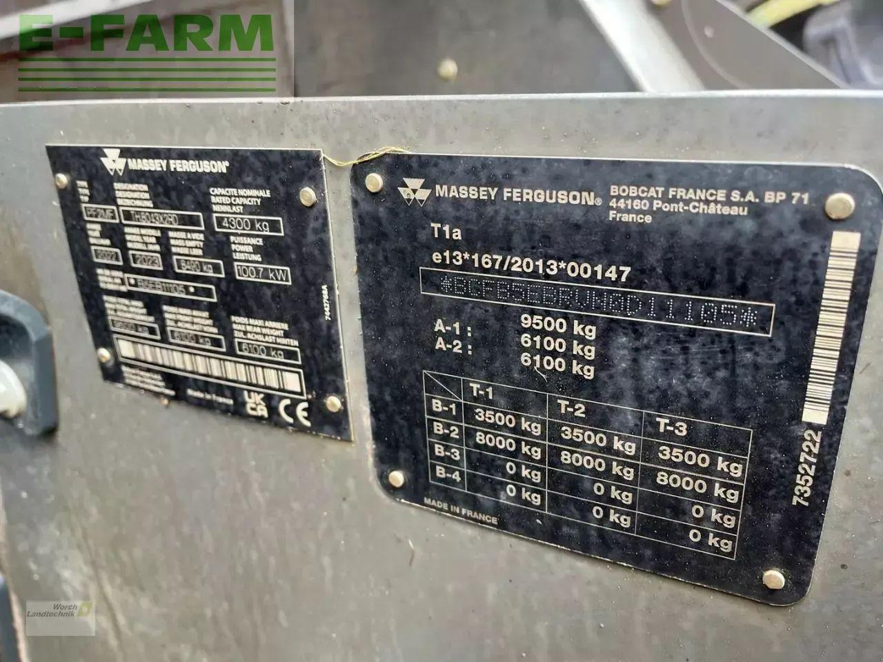 Телескопический погрузчик Bobcat th 8043: фото 17