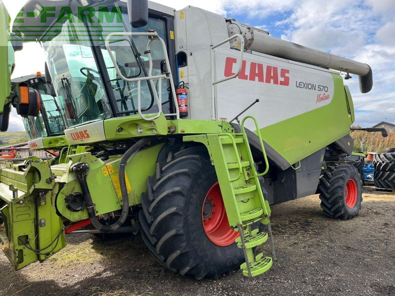 CLAAS LEXION 570 MONTANA - Зерноуборочный комбайн: фото 1 CLAAS LEXION 570 MONTANA - Зерноуборочный комбайн: фото 1