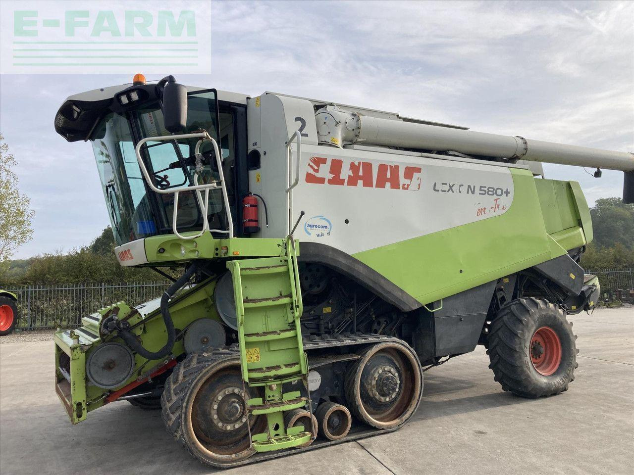 CLAAS LEXION 580+ TT - Зерноуборочный комбайн: фото 1 CLAAS LEXION 580+ TT - Зерноуборочный комбайн: фото 1