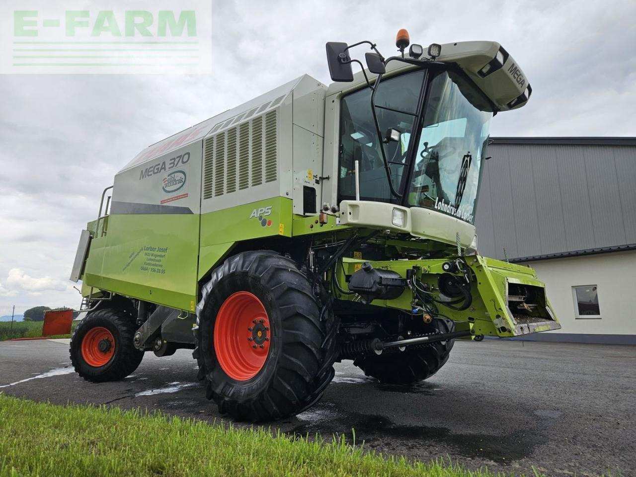 CLAAS Mega 370 - Зерноуборочный комбайн: фото 4 CLAAS Mega 370 - Зерноуборочный комбайн: фото 4