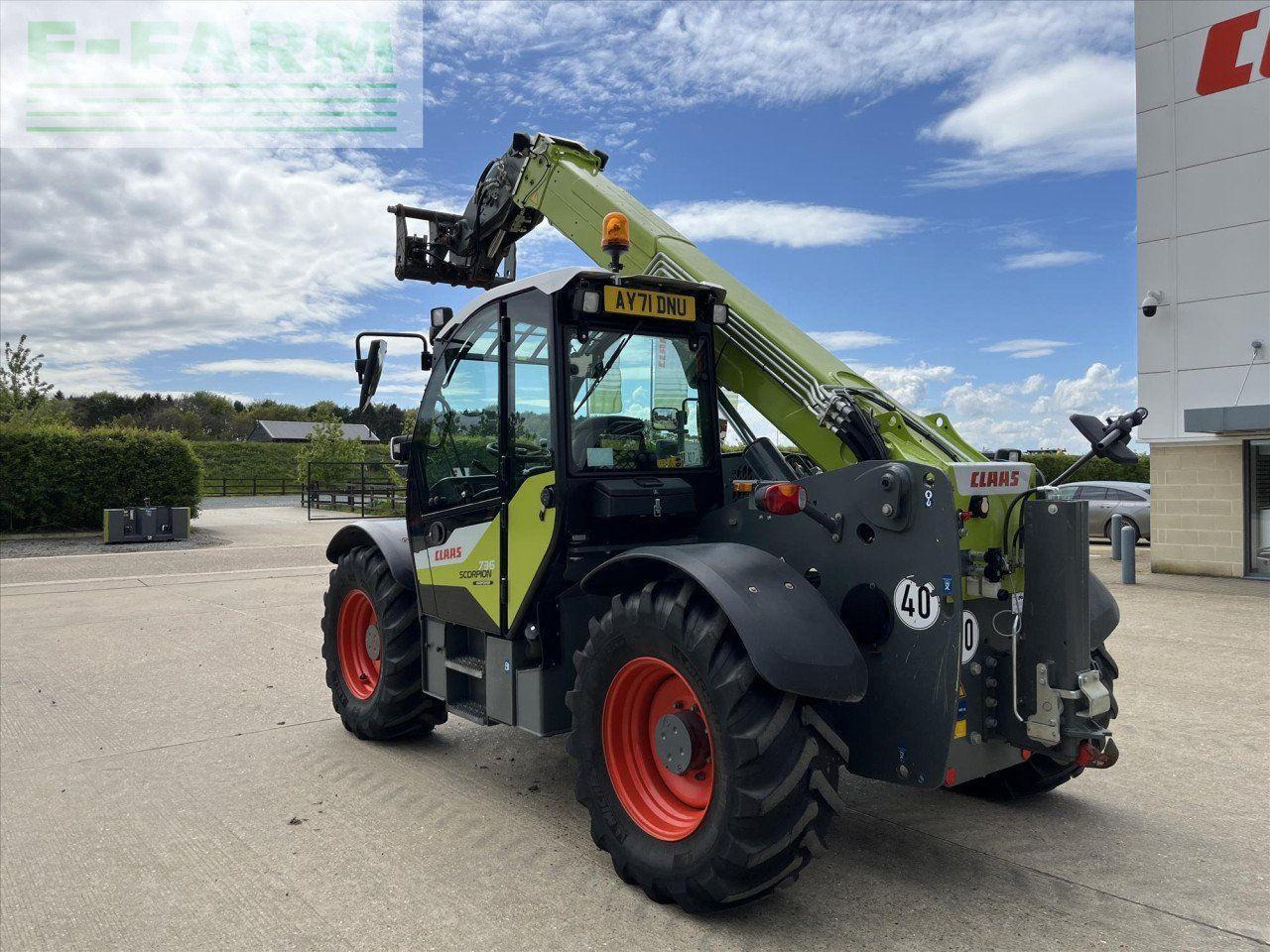 Телескопический погрузчик CLAAS SCORPION 736 VARIPOWER - STAGE V: фото 7