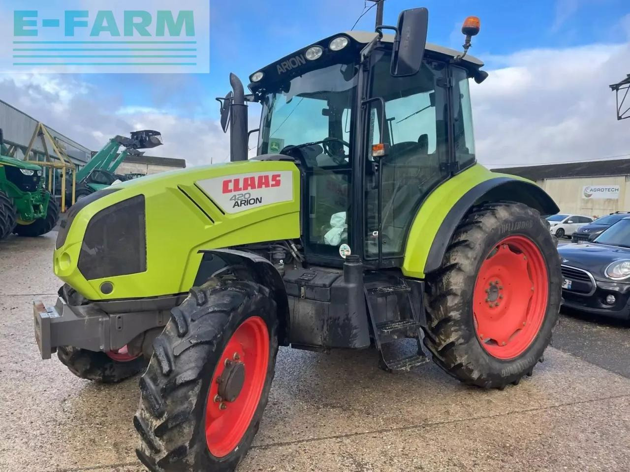 CLAAS arion 420 - Трактор: фото 1 CLAAS arion 420 - Трактор: фото 1