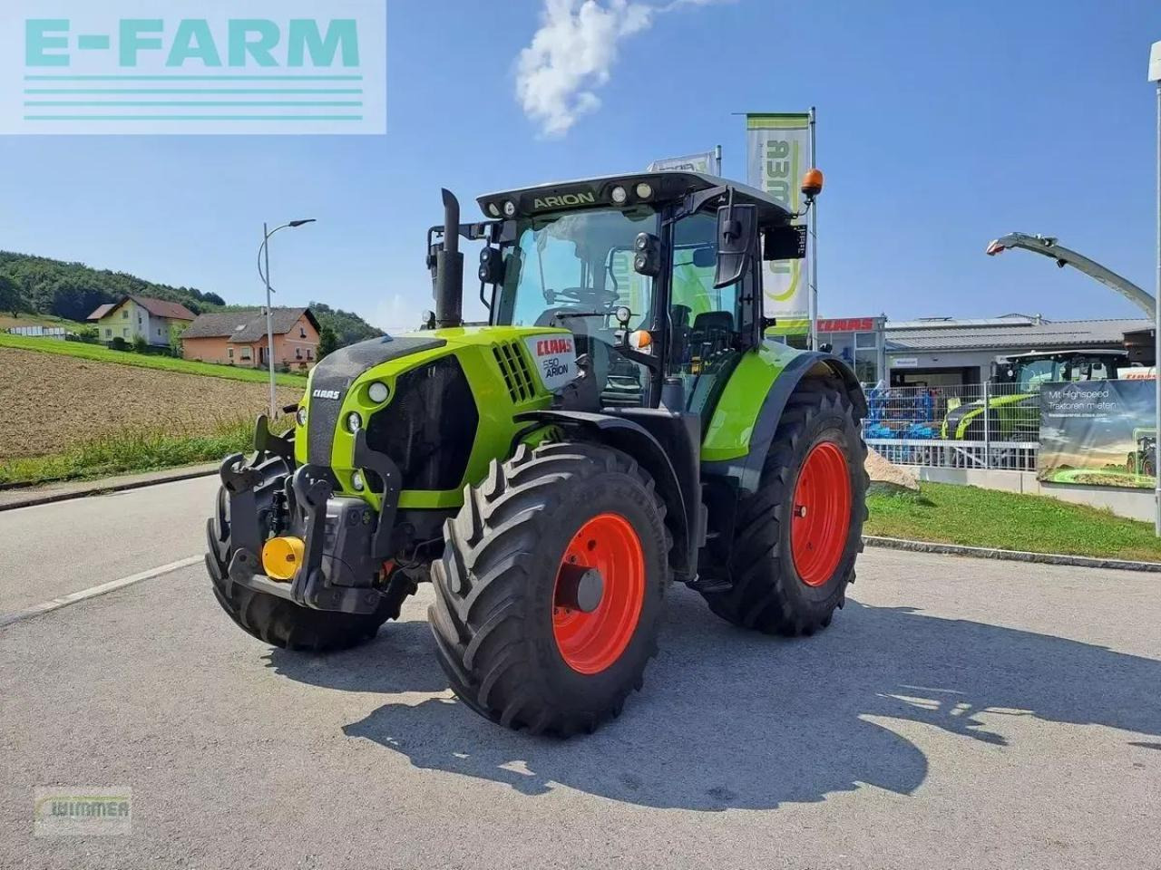 CLAAS arion 550 cis cmatic CMATIC CIS - Трактор: фото 1 CLAAS arion 550 cis cmatic CMATIC CIS - Трактор: фото 1