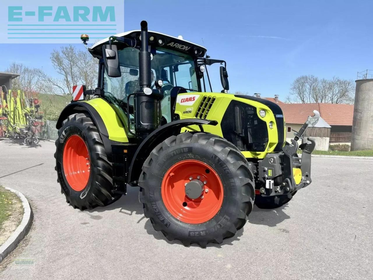 CLAAS arion 550 cmatic cebis CMATIC CEBIS - Трактор: фото 1 CLAAS arion 550 cmatic cebis CMATIC CEBIS - Трактор: фото 1