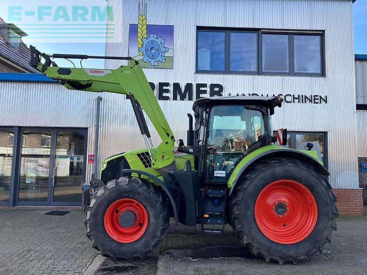 CLAAS arion 650 cis + fl140 + maxi-care - Трактор: фото 1 CLAAS arion 650 cis + fl140 + maxi-care - Трактор: фото 1