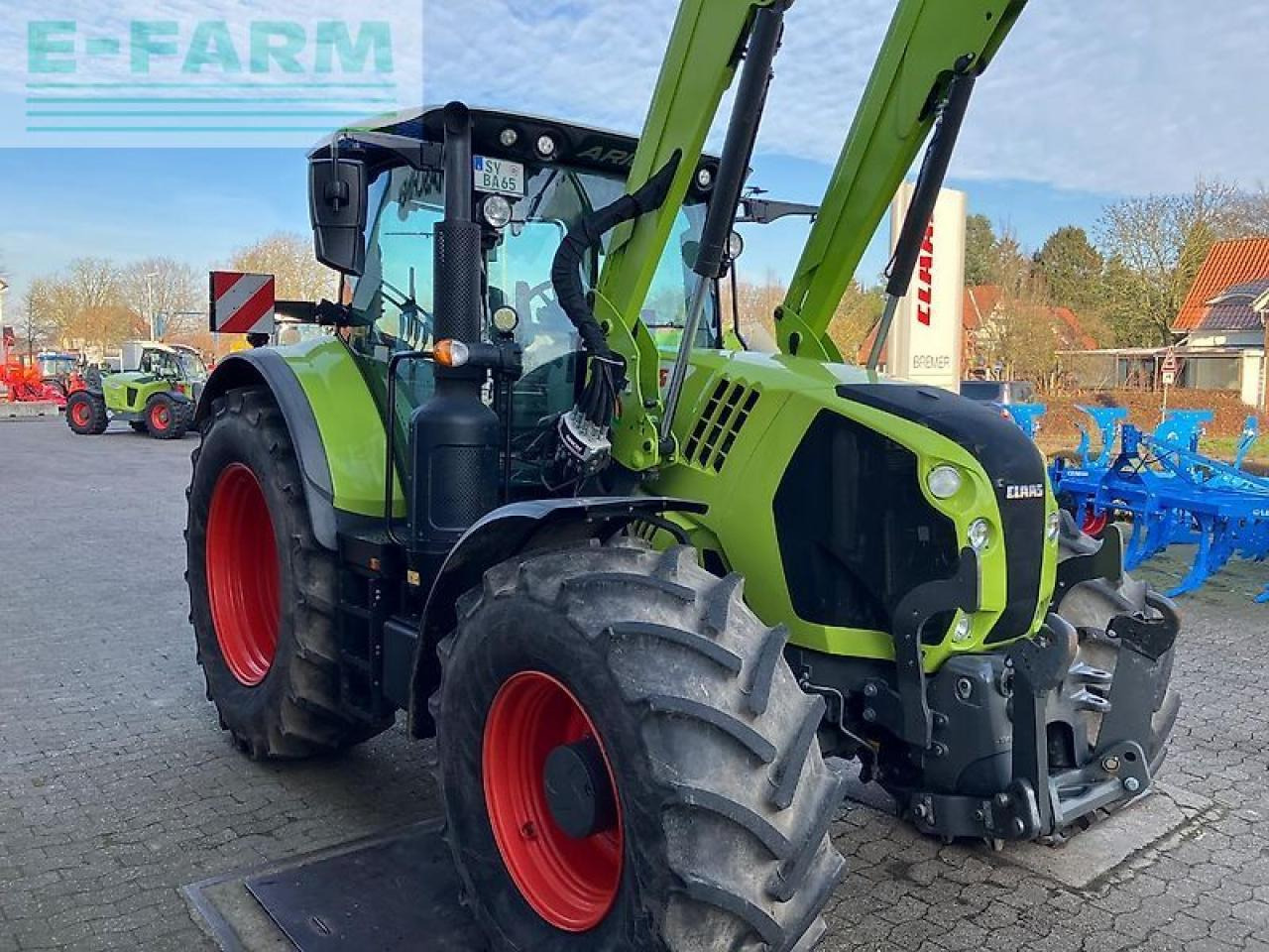 CLAAS arion 650 cis + fl140 + maxi-care - Трактор: фото 4 CLAAS arion 650 cis + fl140 + maxi-care - Трактор: фото 4