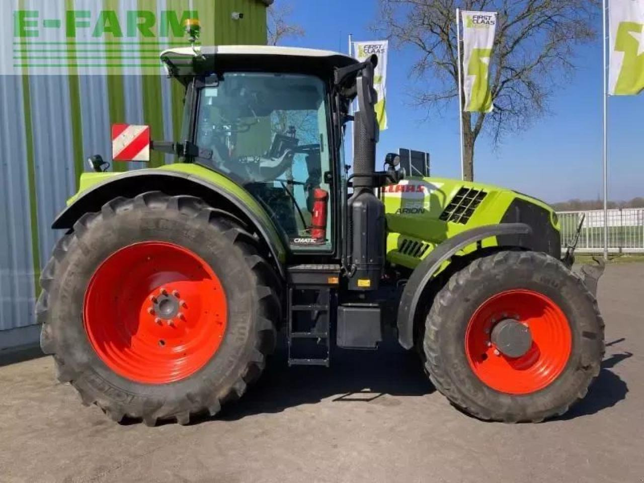 CLAAS arion 660 cmatic cebis CMATIC CEBIS - Трактор: фото 4 CLAAS arion 660 cmatic cebis CMATIC CEBIS - Трактор: фото 4