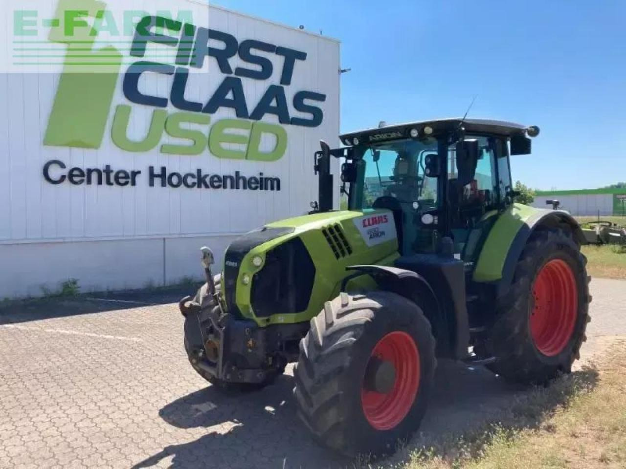 CLAAS arion 660 cmatic cebis CMATIC CEBIS - Трактор: фото 1 CLAAS arion 660 cmatic cebis CMATIC CEBIS - Трактор: фото 1