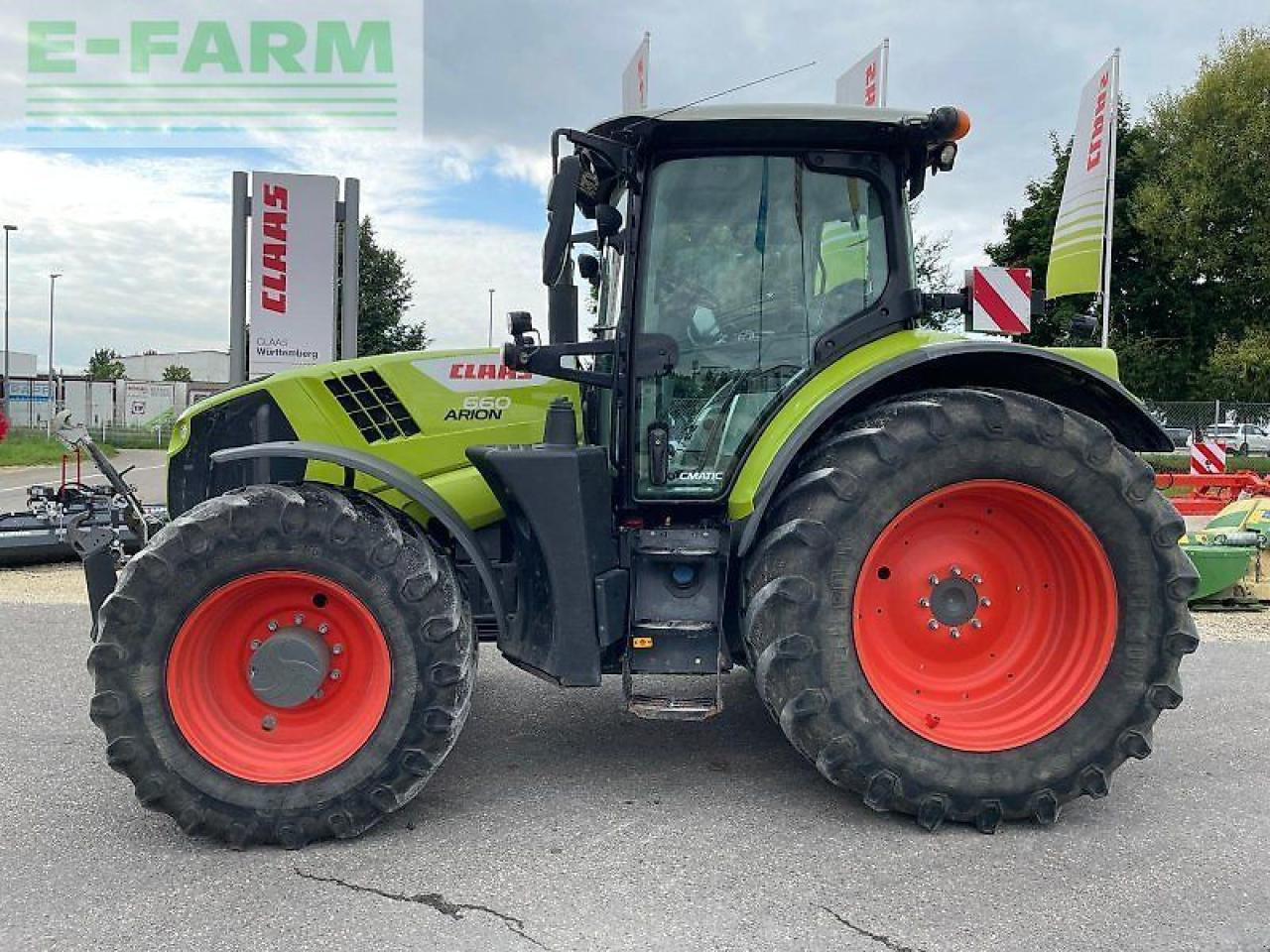 CLAAS arion 660 cmatic cebis preisreduziert CMATIC CEBIS - Трактор: фото 4 CLAAS arion 660 cmatic cebis preisreduziert CMATIC CEBIS - Трактор: фото 4