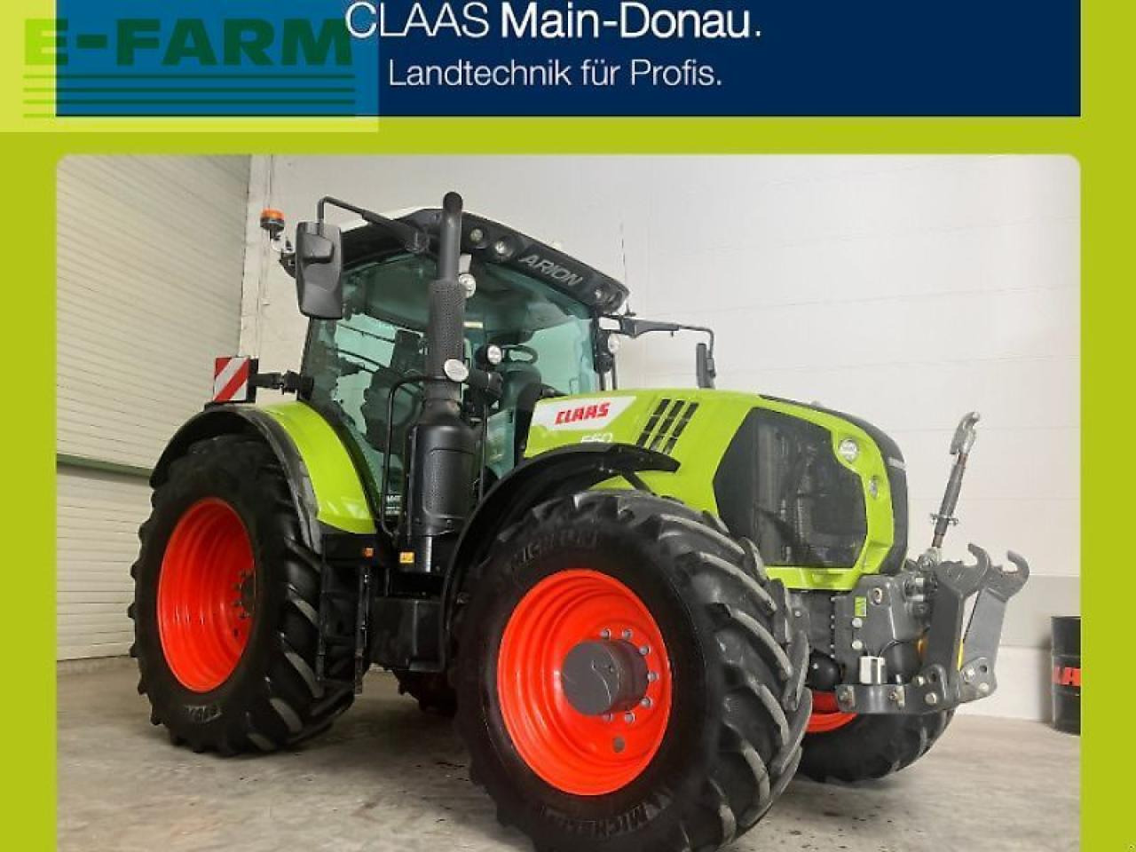 CLAAS arion 660 cmatic - st v first - Трактор: фото 1 CLAAS arion 660 cmatic - st v first - Трактор: фото 1