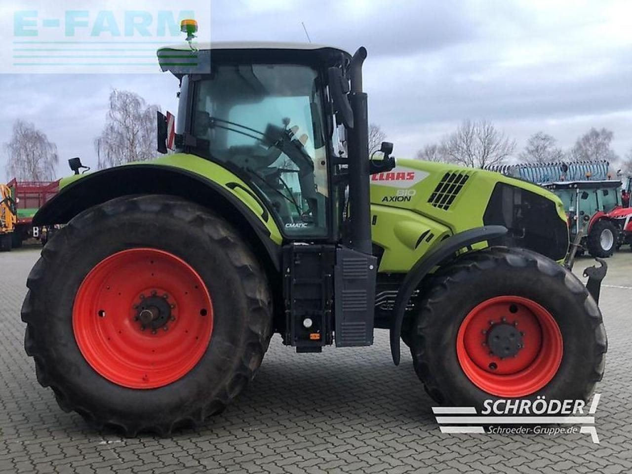 CLAAS axion 810 cmatic cebis CMATIC CEBIS - Трактор: фото 3 CLAAS axion 810 cmatic cebis CMATIC CEBIS - Трактор: фото 3