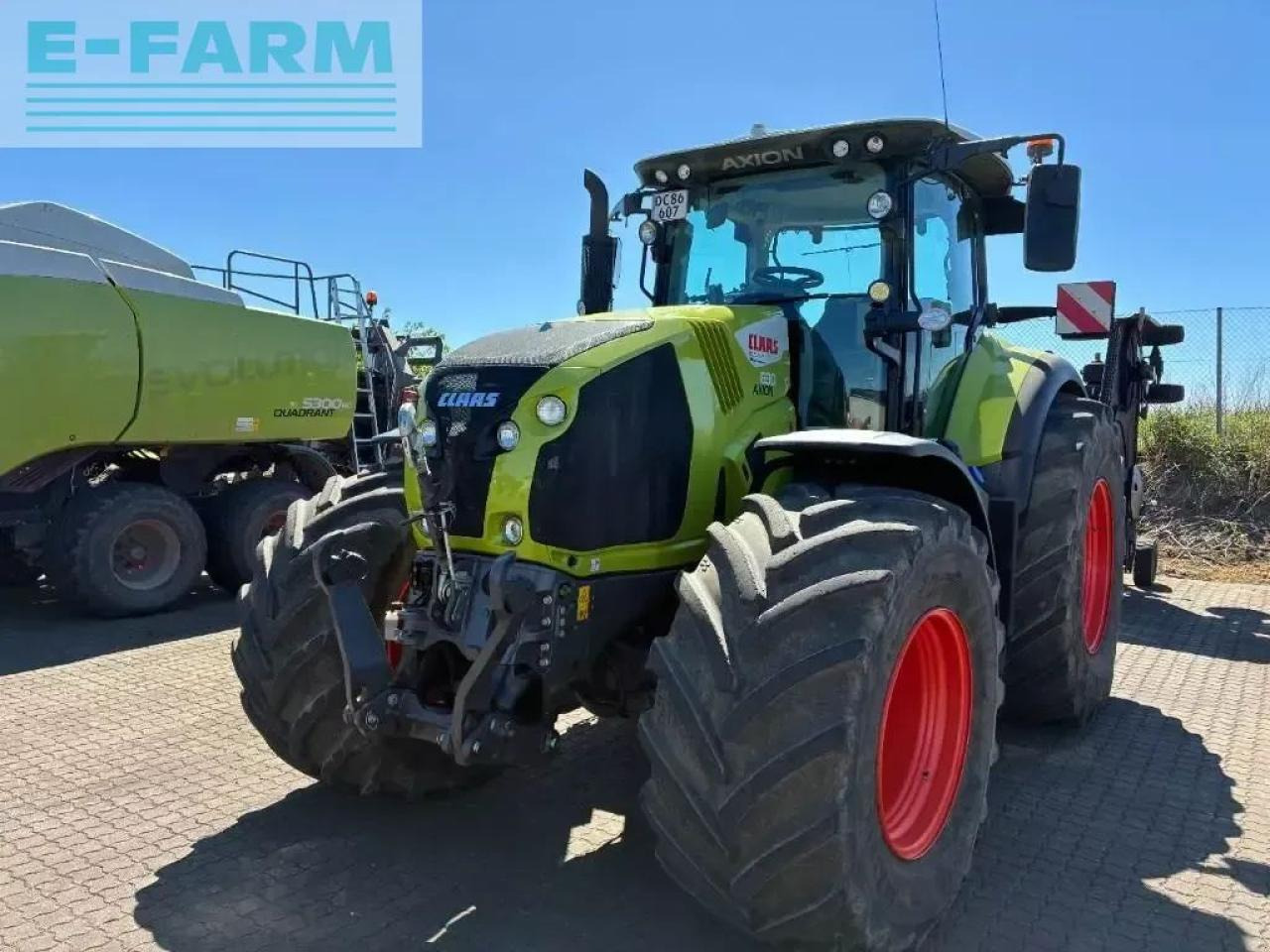 CLAAS axion 830 cmatic CMATIC - Трактор: фото 1 CLAAS axion 830 cmatic CMATIC - Трактор: фото 1