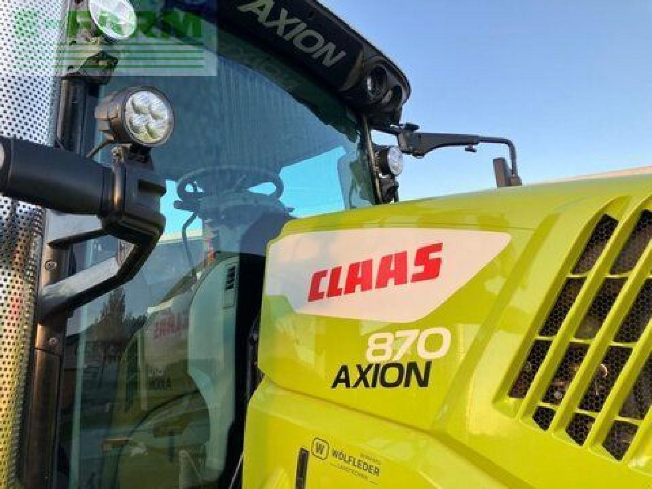 Трактор CLAAS axion 870 cmatic cebis CMATIC CEBIS: фото 11