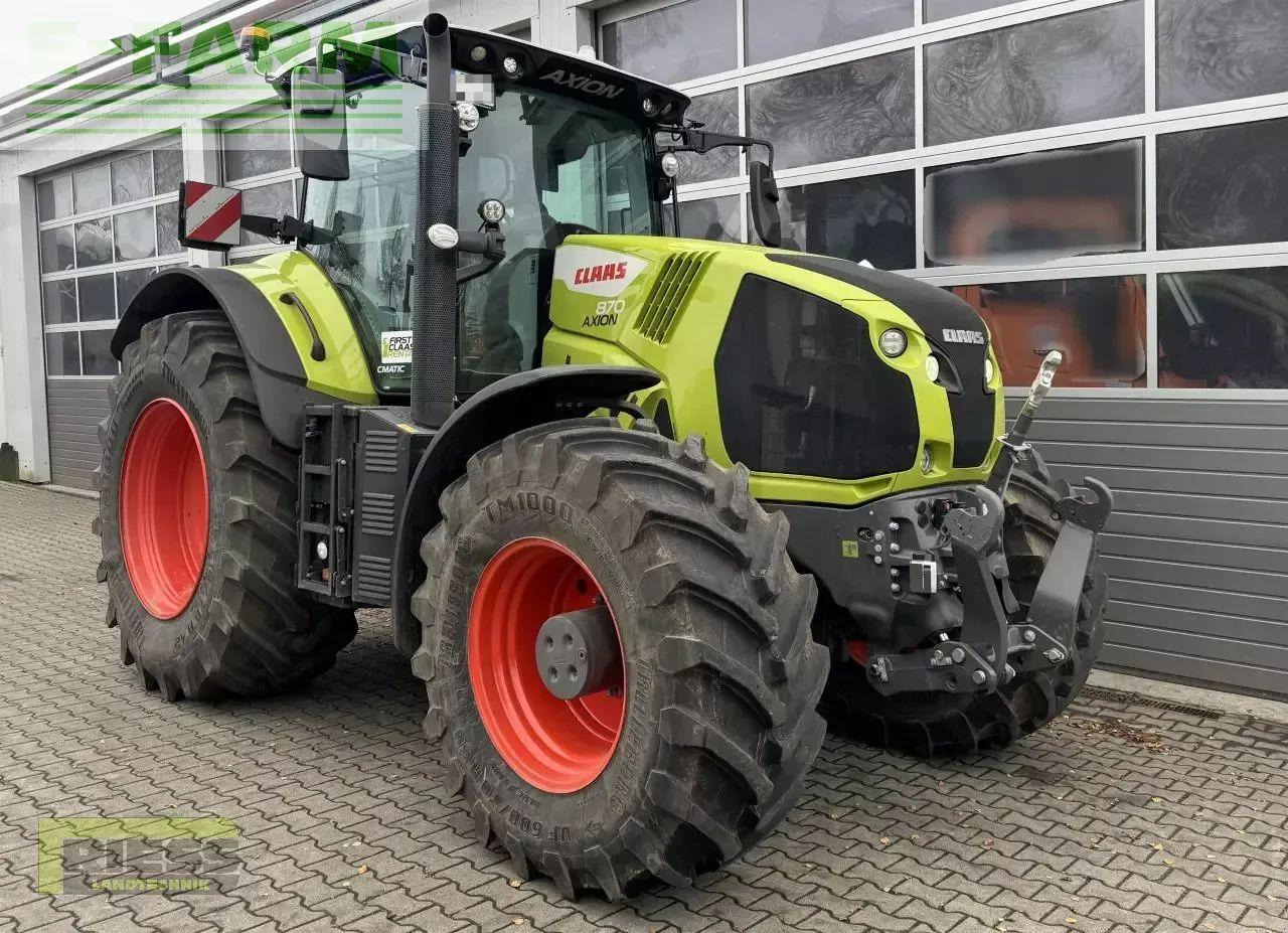 CLAAS axion 870 cmatic cebis cemis mc CMATIC CEBIS - Трактор: фото 2 CLAAS axion 870 cmatic cebis cemis mc CMATIC CEBIS - Трактор: фото 2