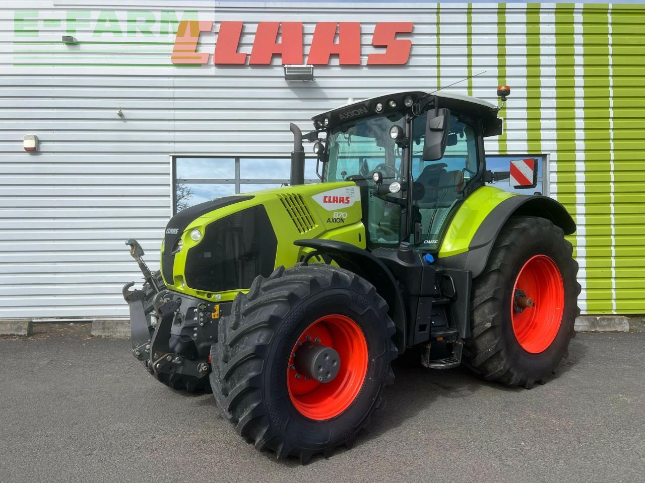 Трактор CLAAS axion 870 cmatic s5 sur mesure CMATIC: фото 7