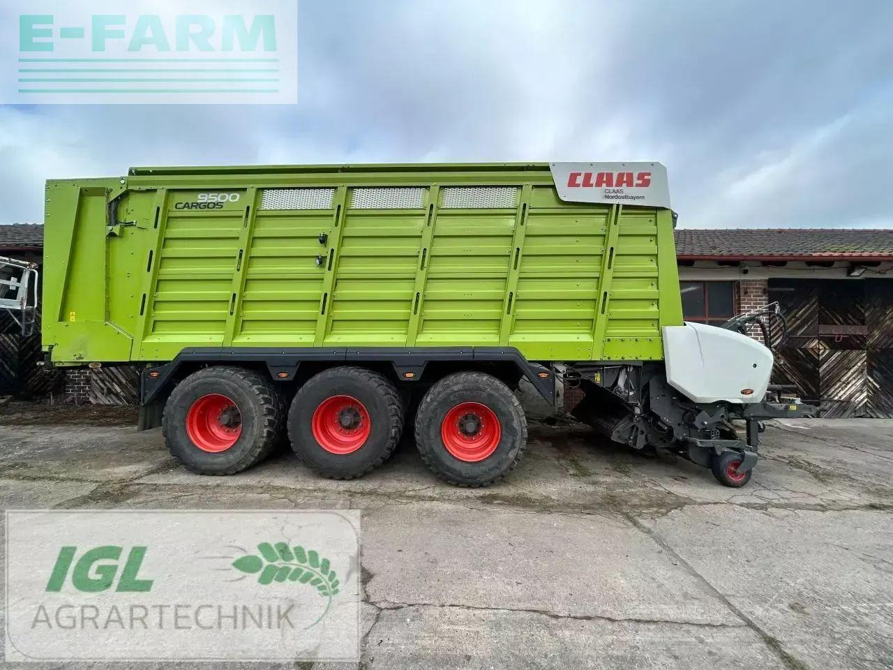CLAAS carcos 9500 tridem - Самозагружающийся прицеп: фото 3 CLAAS carcos 9500 tridem - Самозагружающийся прицеп: фото 3
