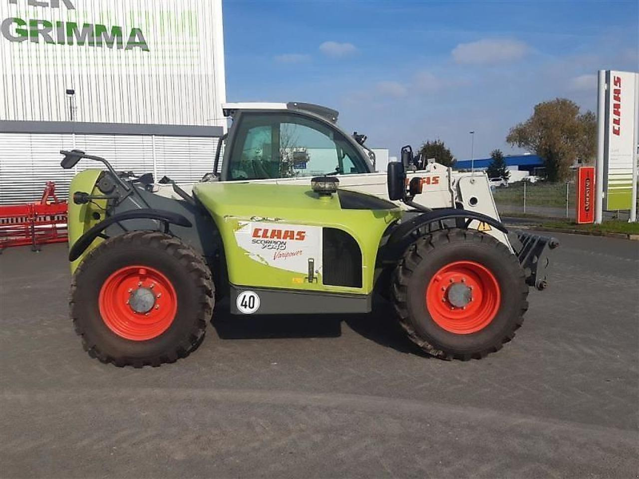 CLAAS gebr. scorpion 7040 - Телескопический погрузчик: фото 4 CLAAS gebr. scorpion 7040 - Телескопический погрузчик: фото 4