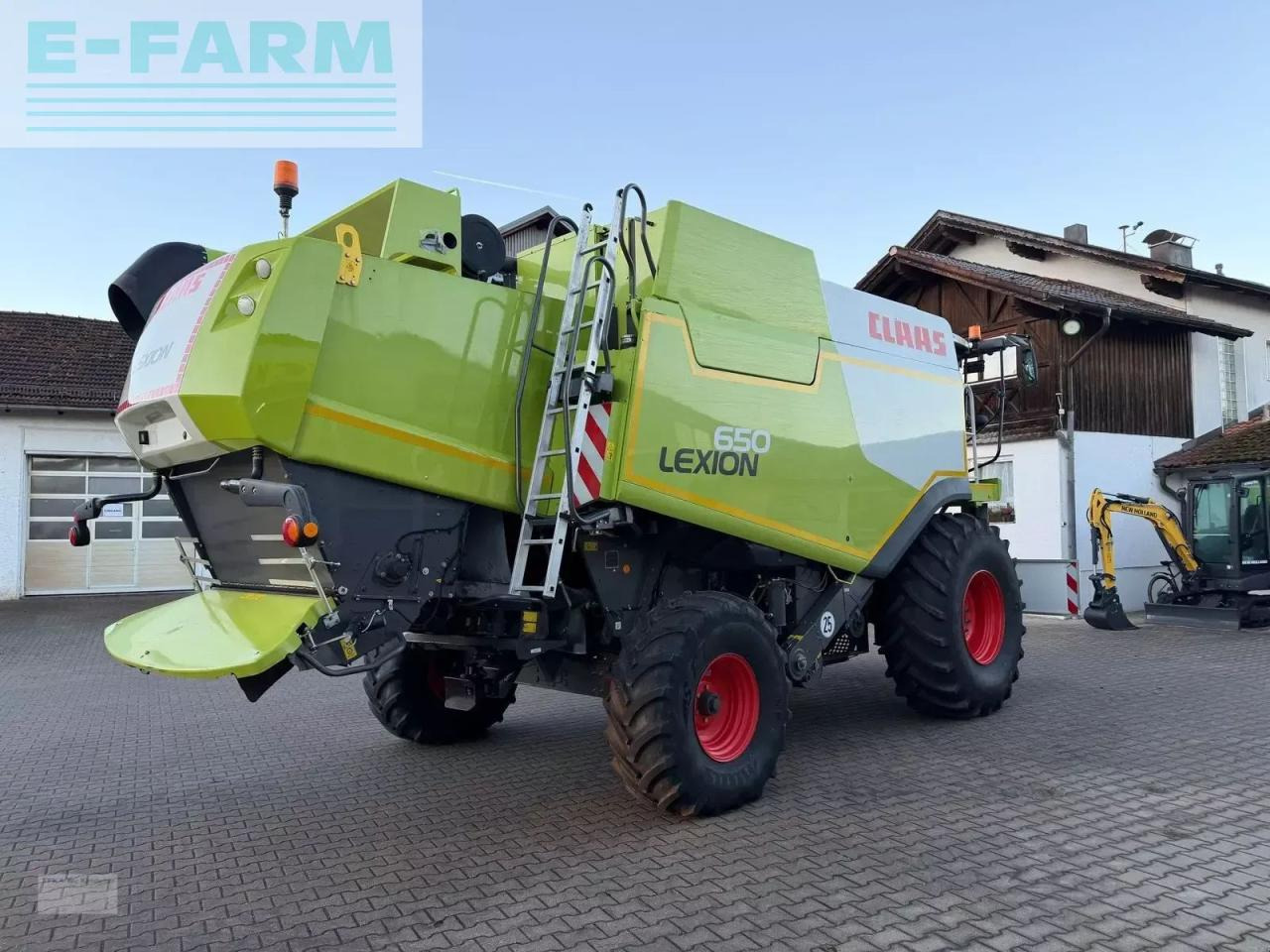 Зерноуборочный комбайн CLAAS lexion 650 (stage iiib): фото 6 Зерноуборочный комбайн CLAAS lexion 650 (stage iiib): фото 6
