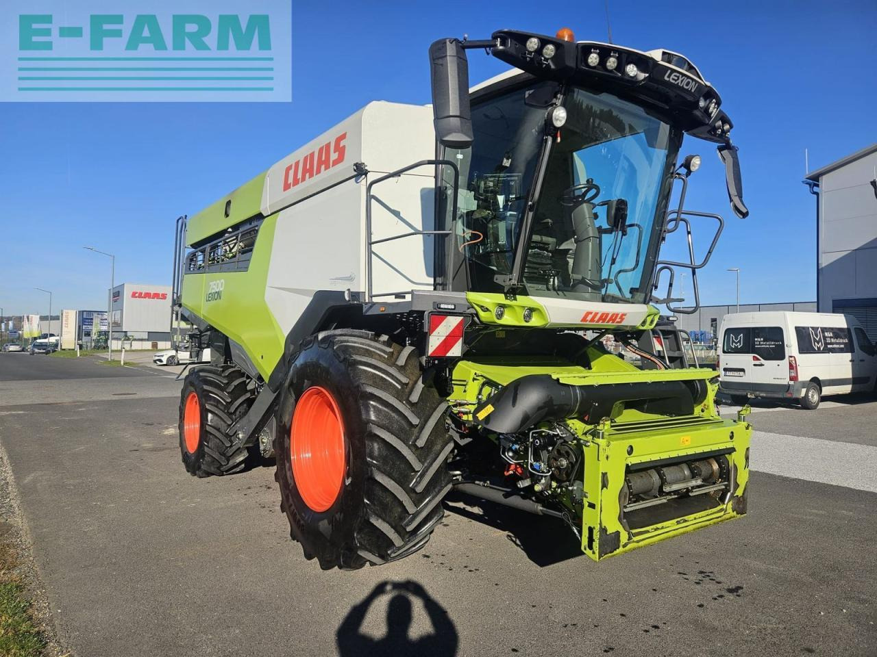 CLAAS lexion 7500 - Зерноуборочный комбайн: фото 3 CLAAS lexion 7500 - Зерноуборочный комбайн: фото 3