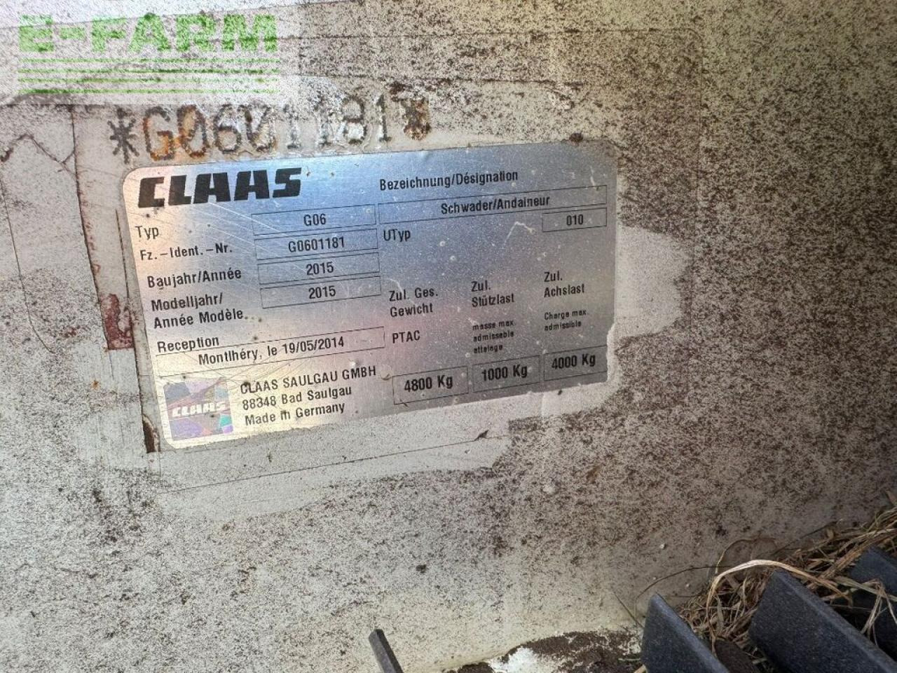 CLAAS liner 3600 - Сеноворошилка: фото 2 CLAAS liner 3600 - Сеноворошилка: фото 2