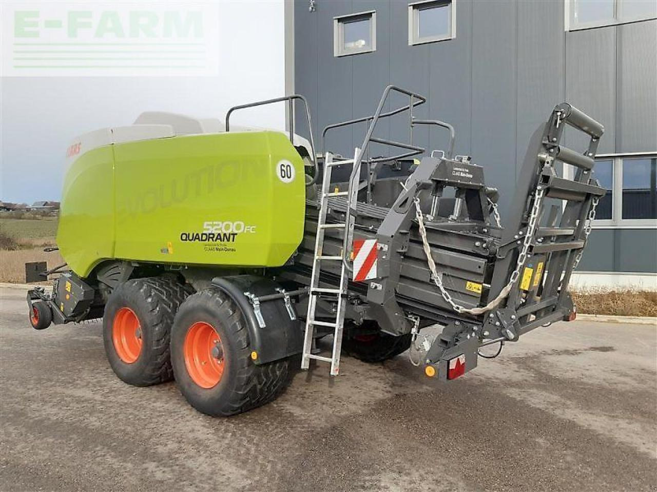 Пресс-подборщик тюковый CLAAS quadrant 5200 fc evolution: фото 15