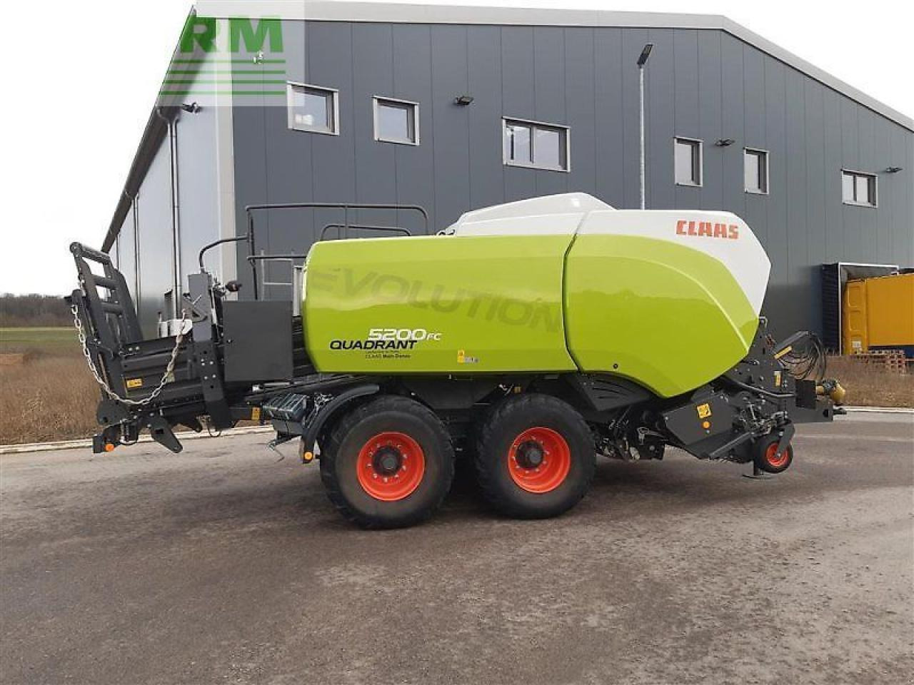 Пресс-подборщик тюковый CLAAS quadrant 5200 fc evolution: фото 9