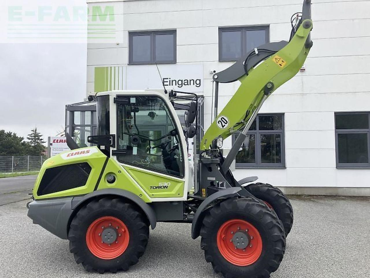 CLAAS radlader torion 530 - Мини-экскаватор: фото 1 CLAAS radlader torion 530 - Мини-экскаватор: фото 1