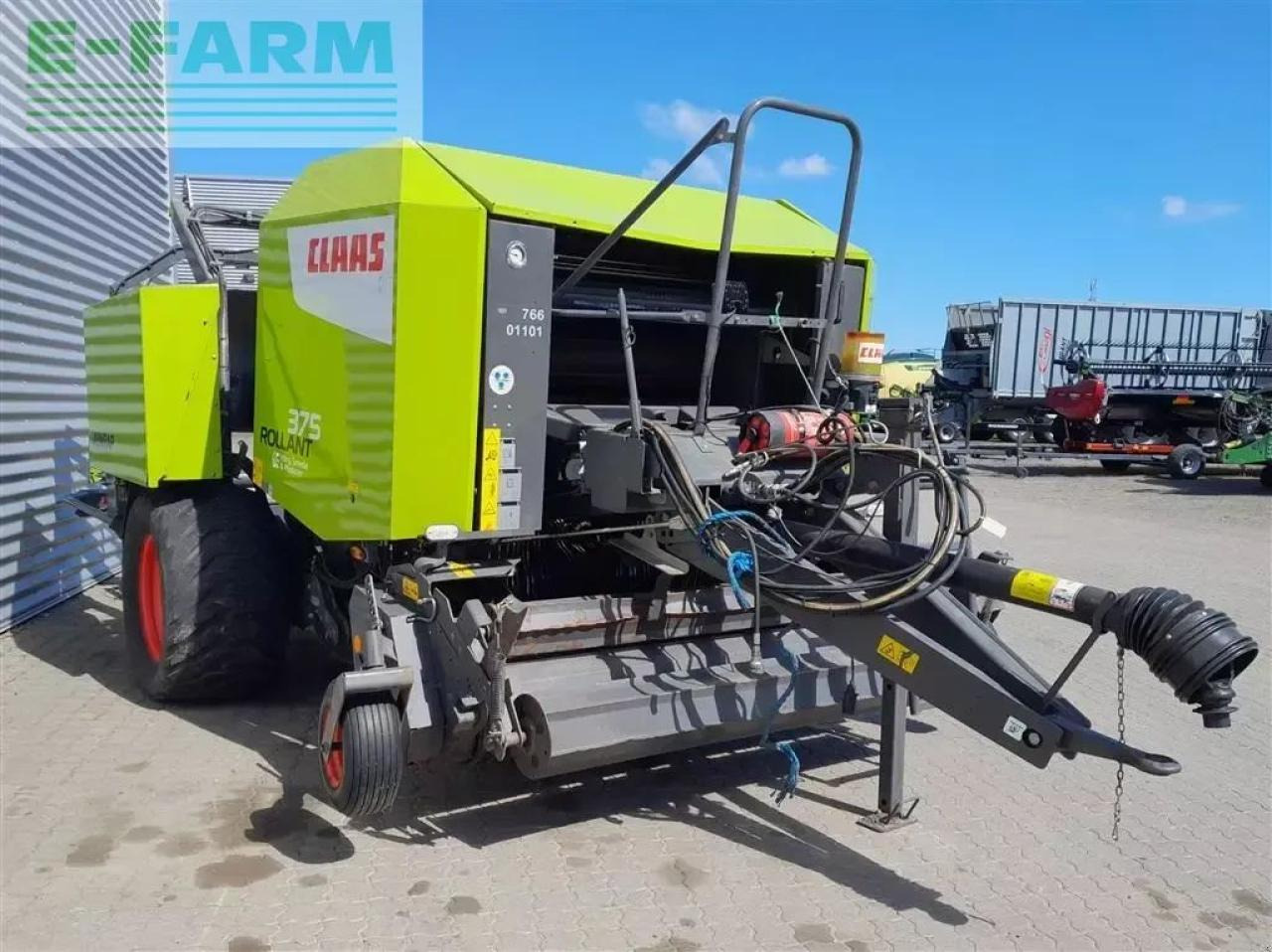 CLAAS rollant 375 - uniwrap - Пресс-подборщик тюковый: фото 4 CLAAS rollant 375 - uniwrap - Пресс-подборщик тюковый: фото 4