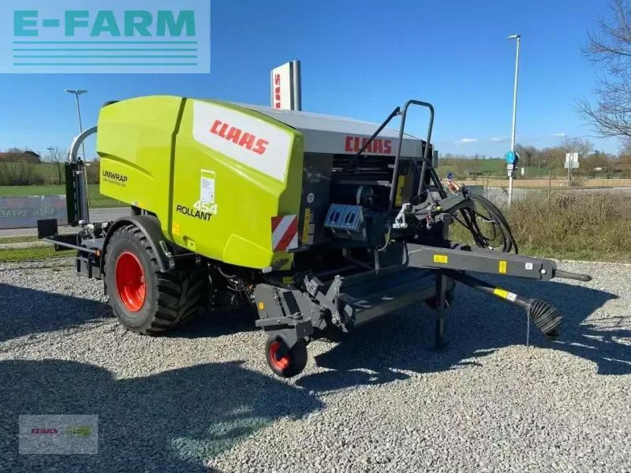 CLAAS rollant 454 rc uniwrap - Пресс-подборщик тюковый: фото 1 CLAAS rollant 454 rc uniwrap - Пресс-подборщик тюковый: фото 1