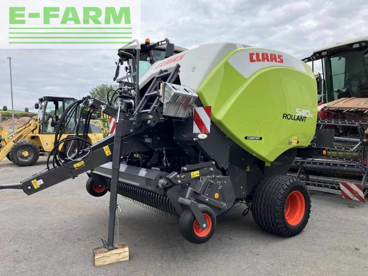 CLAAS rollant 540 rc - Пресс-подборщик тюковый: фото 4 CLAAS rollant 540 rc - Пресс-подборщик тюковый: фото 4