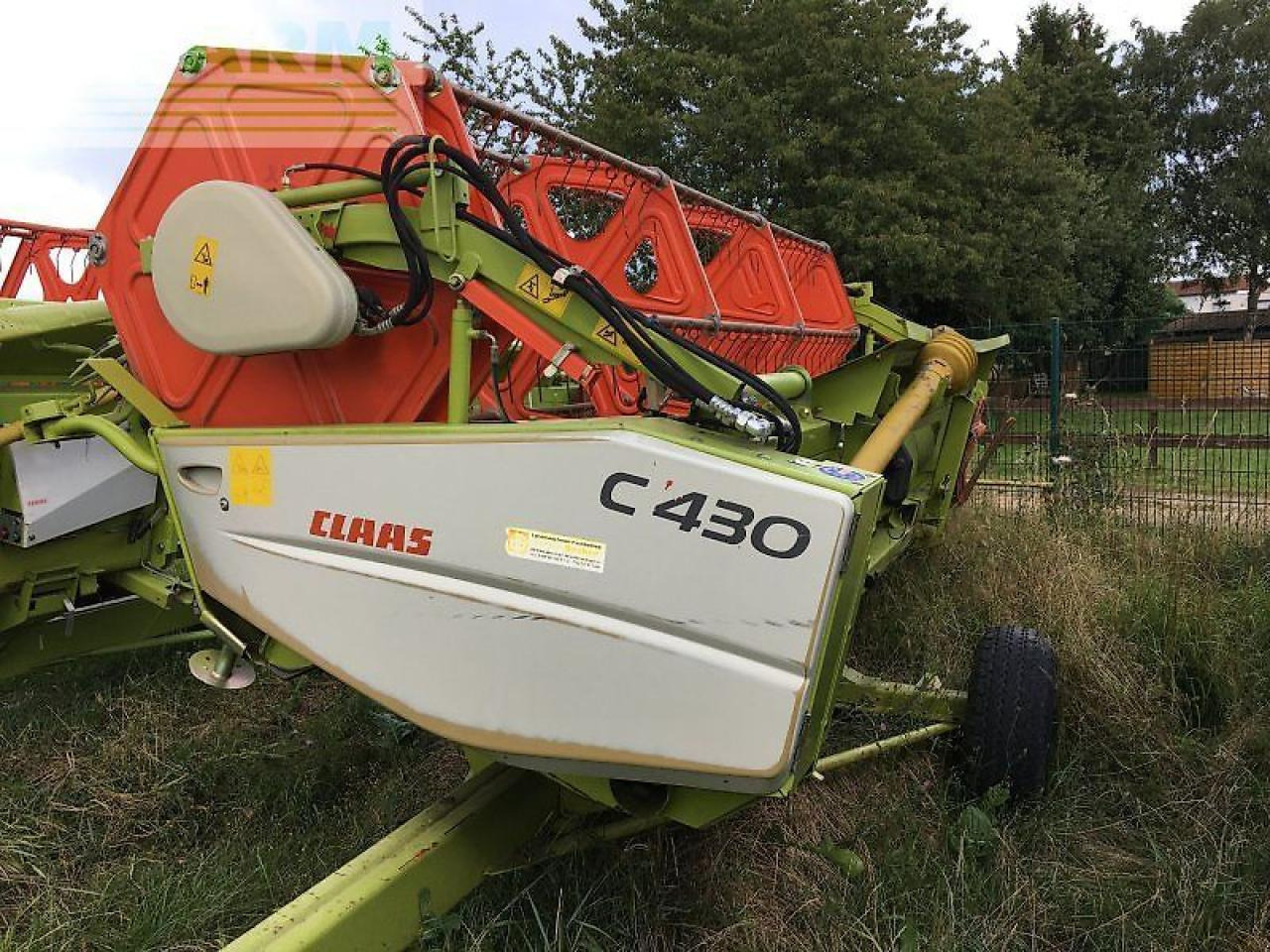 CLAAS schneidwerk c430 - Оборудование для кормоуборочного комбайна: фото 1 CLAAS schneidwerk c430 - Оборудование для кормоуборочного комбайна: фото 1
