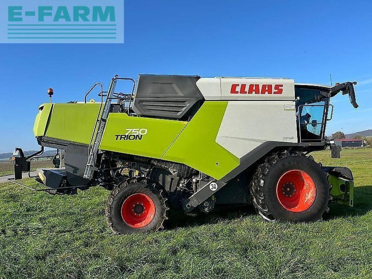 CLAAS trion 750 - Зерноуборочный комбайн: фото 5 CLAAS trion 750 - Зерноуборочный комбайн: фото 5