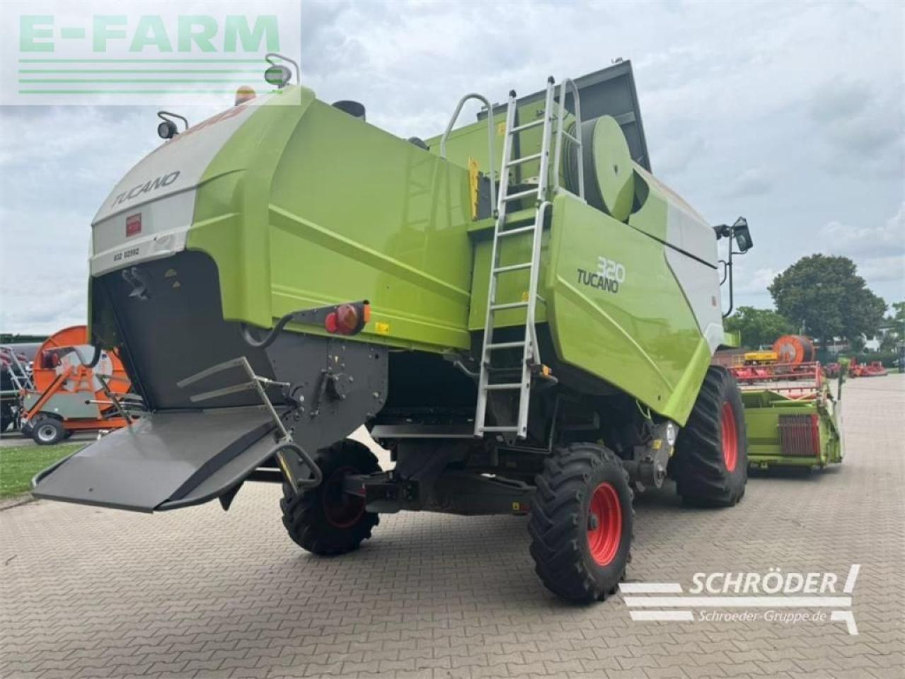 CLAAS tucano 320 - Зерноуборочный комбайн: фото 5 CLAAS tucano 320 - Зерноуборочный комбайн: фото 5