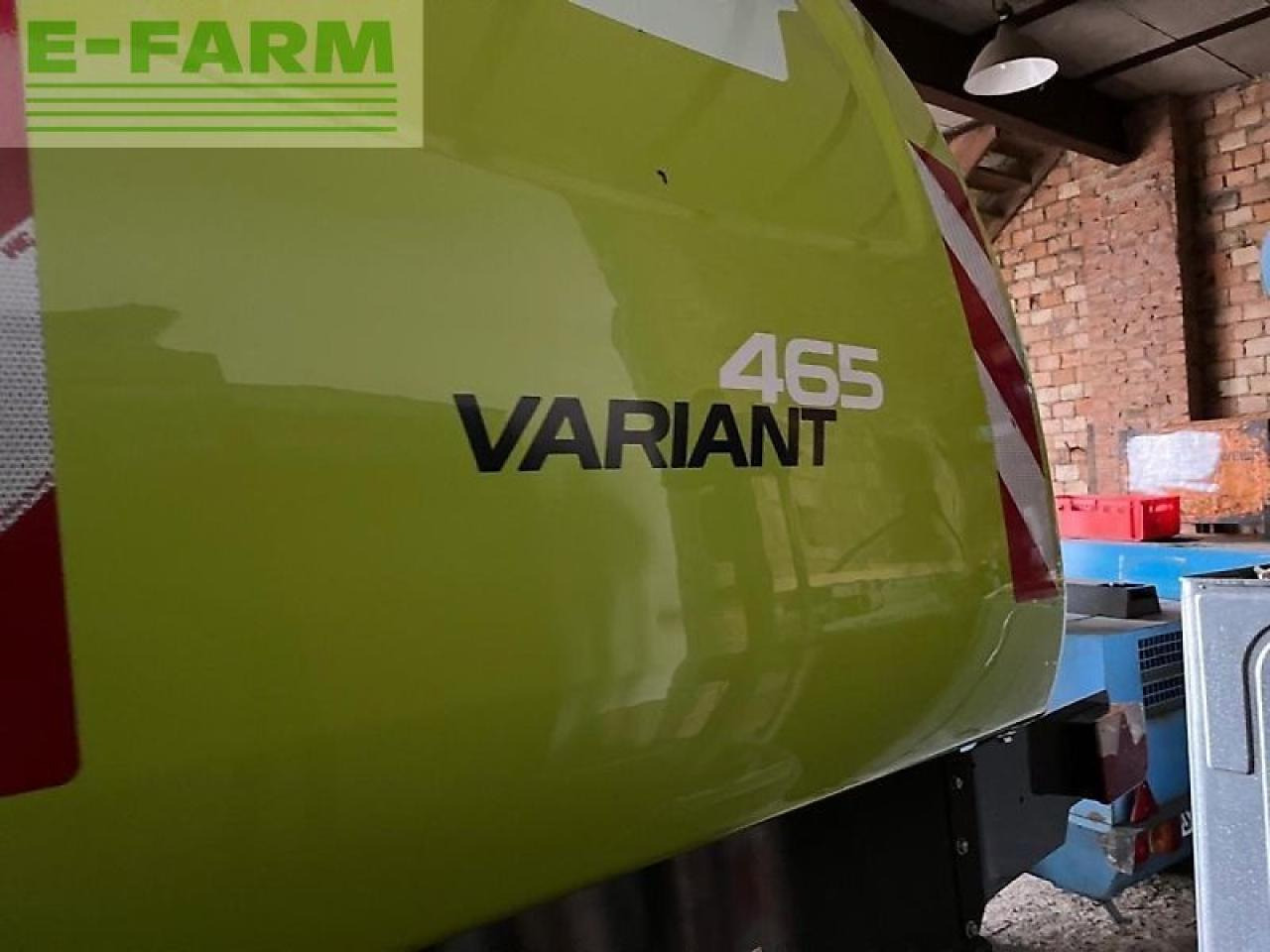 CLAAS variant 465 rc pro - Пресс-подборщик тюковый: фото 2 CLAAS variant 465 rc pro - Пресс-подборщик тюковый: фото 2