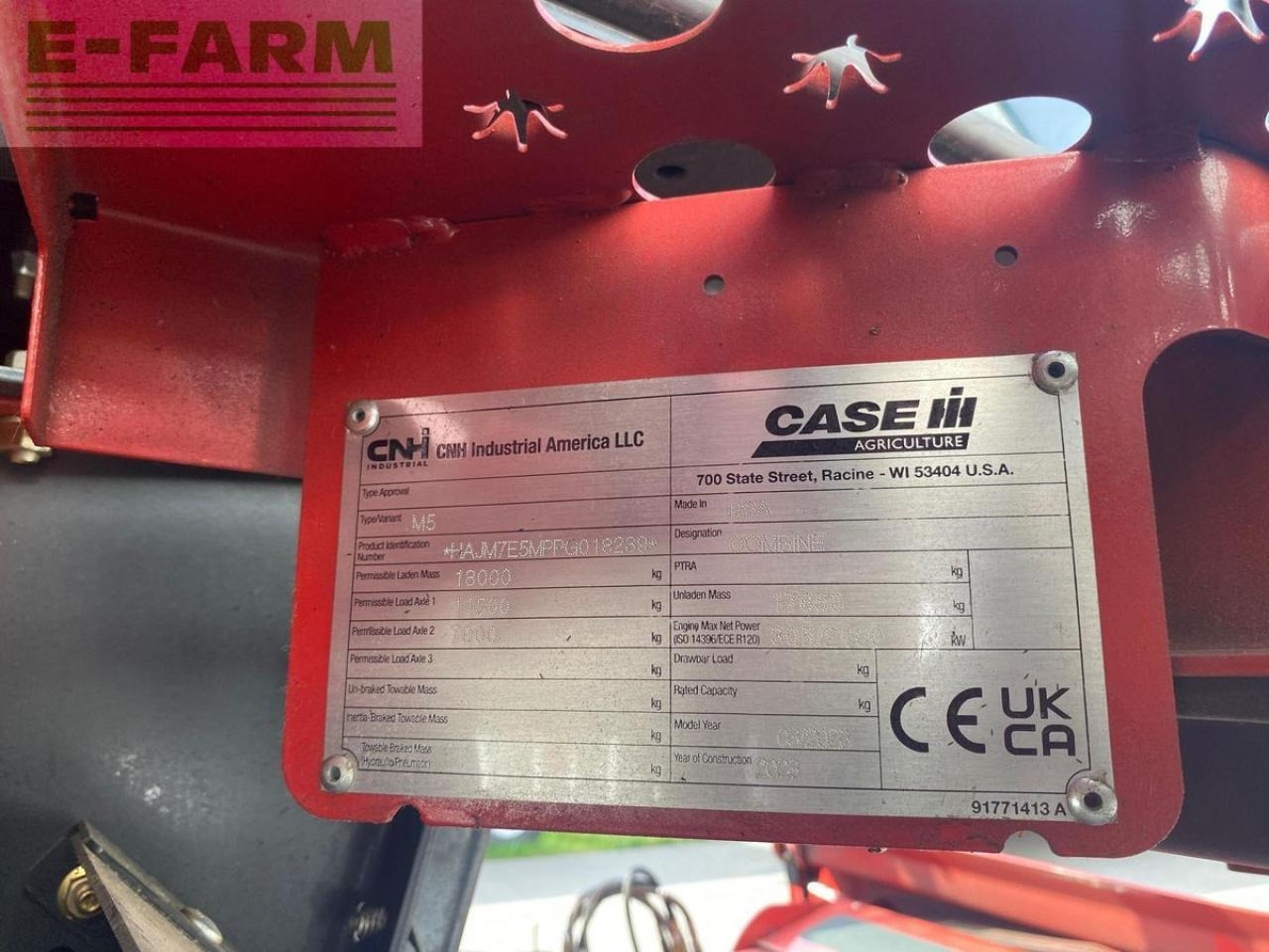 Case-IH axial flow 7150 - Зерноуборочный комбайн: фото 5 Case-IH axial flow 7150 - Зерноуборочный комбайн: фото 5
