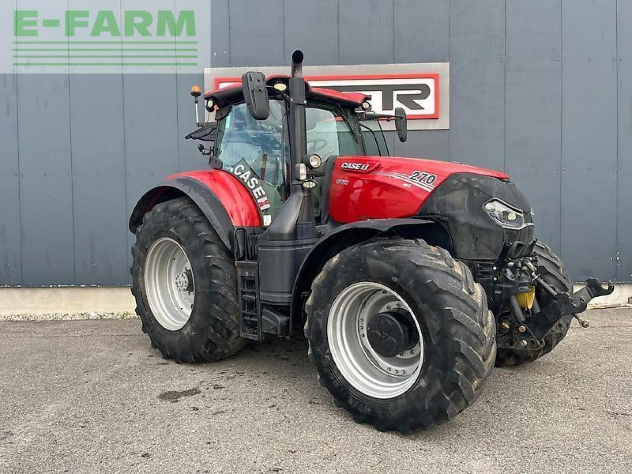 Case-IH optum 270 cvx CVX - Трактор: фото 5 Case-IH optum 270 cvx CVX - Трактор: фото 5