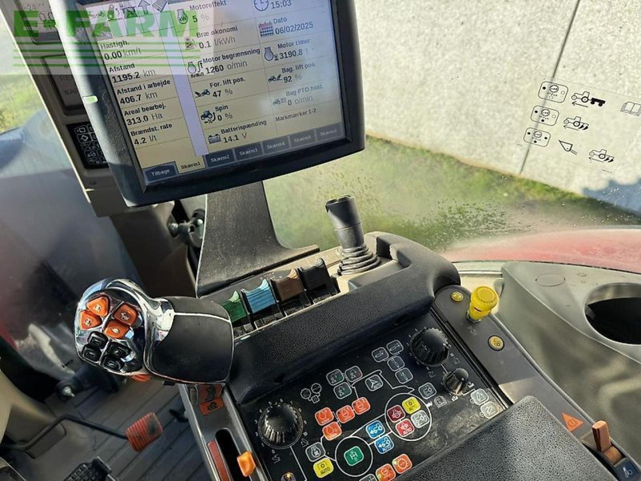 Трактор Case-IH optum 300 cvx CVX: фото 10