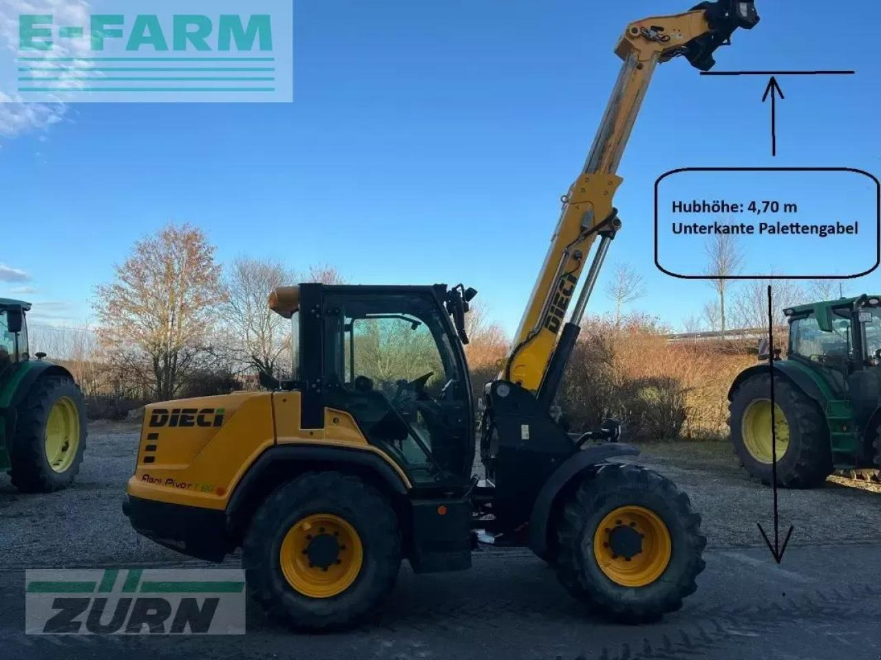 Dieci agri pivot t60 mit neuem motor - Мини-экскаватор: фото 3 Dieci agri pivot t60 mit neuem motor - Мини-экскаватор: фото 3