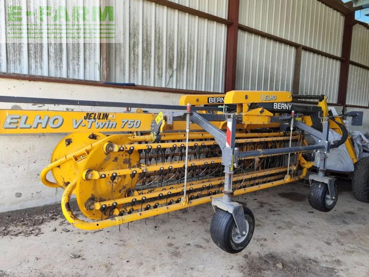 Elho v-twin 750 - Сеноворошилка: фото 1 Elho v-twin 750 - Сеноворошилка: фото 1