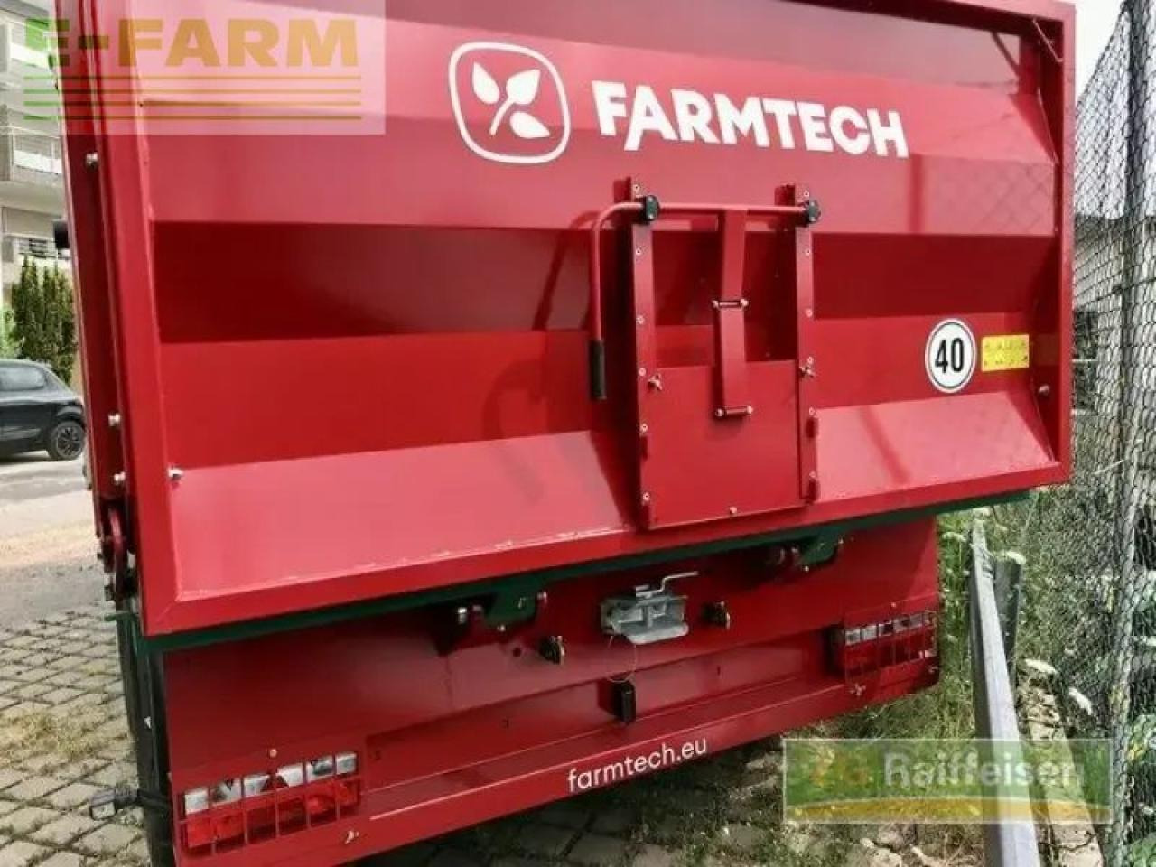 Farmtech durus 1600 - Сельскохозяйственный прицеп-самосвал: фото 5 Farmtech durus 1600 - Сельскохозяйственный прицеп-самосвал: фото 5