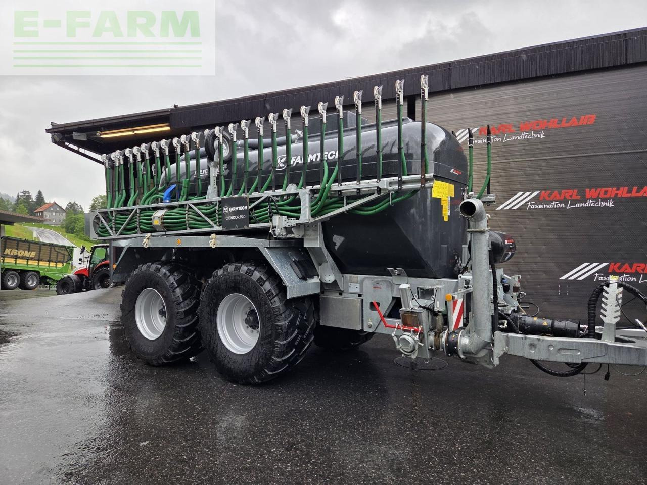 Farmtech polycis 1550 - Цистерна для жидкого навоза: фото 1 Farmtech polycis 1550 - Цистерна для жидкого навоза: фото 1