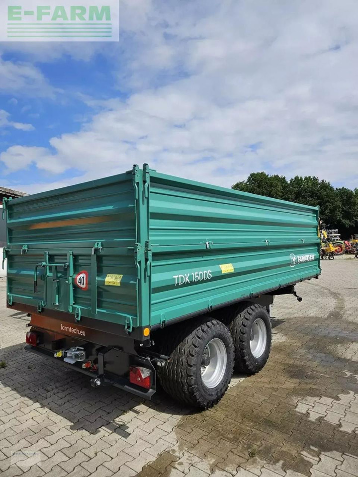 Farmtech tdk 1500 s - Сельскохозяйственный прицеп-самосвал: фото 4 Farmtech tdk 1500 s - Сельскохозяйственный прицеп-самосвал: фото 4
